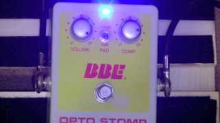 BBE Opto Stomp Compressor Pedal Demo With PRS Custom 24 [upl. by Durward936]