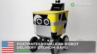 Postmates ungkap robot delivery otonom baru  TomoNews [upl. by Kcirddor231]