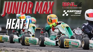 BNL Round 4 Genk  Junior Heat 1 [upl. by Nairot903]