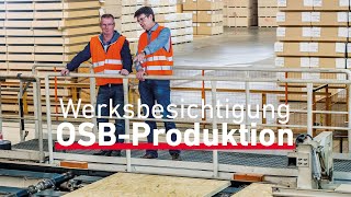 Werksbesichtigung OSBProduktion [upl. by Maillw]