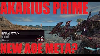 WARFRAME Akarius Prime Is Amazing New Favorite AOE Secondary  Whispers In The Wall [upl. by Nosro]