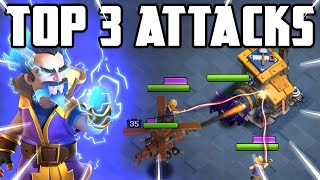 Top 3 BEST BH10 Attack Strategies for 6 Stars Clash of Clans [upl. by Novikoff]