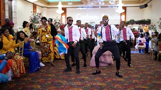 Best Groomsmen Congolese Wedding Entrance Cadeau and Tuliza Houston TX [upl. by Marylee]