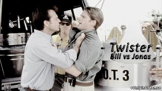 Twister 1996 Bill vs Jonas scene HD [upl. by Asiel190]