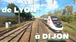 Cabride de Lyon à Dijon en BB26000 à 120kmh [upl. by Kyd]