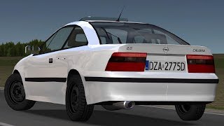 Opel Calibra 20i 8V drive Links  Racer free game [upl. by Eizus]