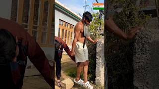 Neck ka bahot he hard powerfull stunt 🥵🇮🇳💪 shorts strong giantthedheeraj ytshorts stronger [upl. by Ardnoid]