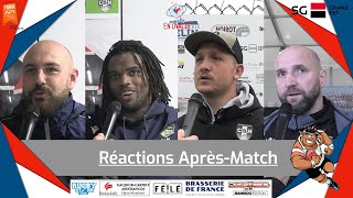 Réactions après match Club Sportif Nuiton et AASS Rugby Officiel [upl. by Ramsdell606]