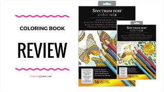 Spectrum Noir Colorista Coloring Pads Review [upl. by Niamert]