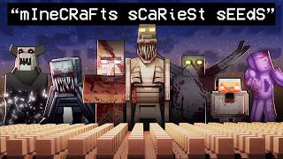 Minecrafts Scariest Seeds VS Villagers [upl. by Traweek]