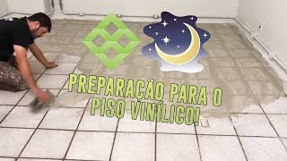 Preparação para o Piso Vinílico [upl. by Brier]