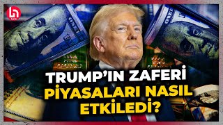 Yatırımcılar dikkat Piyasalar Trumpın zaferini nasıl karşıladı İşte altın ve dolarda son durum [upl. by Isma364]