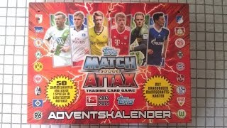 Match Attax 20132014 Adventskalender Türchen Nr 161718192021 RECAP [upl. by Bittencourt]