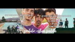 HESITATE  JONAS BROTHERS  LYRICS  SUB EN ESPAÑOL [upl. by Melnick]