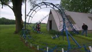 Backyard Roller Coaster  Indiana Oddities [upl. by Desma]