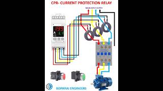 CPR CURRENT PROTECTION RELAY electrical CPR motor contactor relay Overcurrent electrician [upl. by Verdi309]