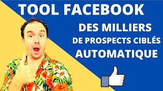 Logiciel de prospection FACEBOOK  logiciel de génération de lead illimités [upl. by Nadeau973]