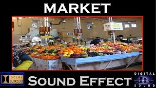 Market Ambience  Sound Effect  HD [upl. by Idram183]