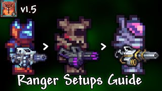 Ranger Loadouts Guide  Terraria Calamity 15 Draedon Update [upl. by Meensat471]