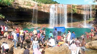 Krang Suri Waterfall Meghalaya [upl. by Nylirehc124]