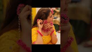 wedding viral haldi ceremony poses for bride✨✨haldi function photoshoot ideashaldiceremony pose [upl. by Carole]