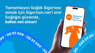 Tamamlayıcı Sağlık Sigortanı Almak İçin Sigortamneti Ara [upl. by Akenom]