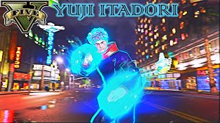 GTA 5  Yuji Itadori vs Cursed Spirits  Divergent Fist [upl. by Aysahc395]