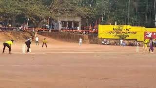 Kasaragod under arm cricket match played by unnikrishna and chammi at kasaragod thalipaduppu ground [upl. by Ayocal86]