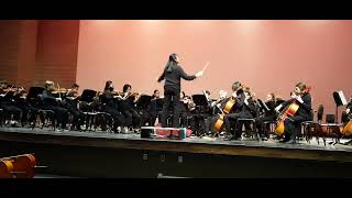 The Skaters Waltz violin orchestra by Ridgely Middle school 6th grade [upl. by Polky]