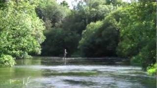 The scenic River Itchen in Hampshire [upl. by Oilime]