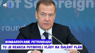 Bombardovanie Petrohradu – TU JE REAKCIA Putinovej vlády na šialený plán [upl. by Greenburg]