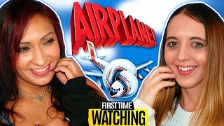 AIRPLANE  MOVIE REACTION and COMMENTARY  First Time Watching 1980 [upl. by Adnotal]