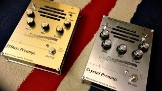 FredAmp Crystal  JTBass Preamp  demo by martial allart [upl. by Koralie]