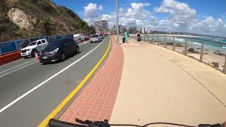 Coolangatta coastal bike ride December 2023 [upl. by Enitnemelc]