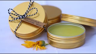 DIY Calendula Salve for Dry Cracked Skin 🌼👩‍🔬💚 Garden Answer [upl. by Scheld]