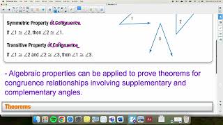 Sect 2 6 Day 2 Video Proofs involving Angle Addition Postulate [upl. by Nnylekoorb]