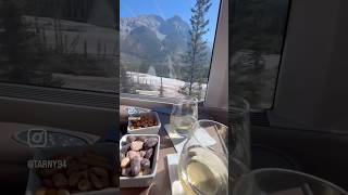 Our experience on the Rocky Mountaineer 🚂⛰️ rockymountaineer canada canadianrockies travelling [upl. by Lonyer]