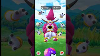 Hoopa is back shorts hoopa ultragoo catch ultragoo mythical game raid new rare [upl. by Niveg]