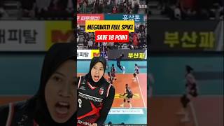 Full Highlight Spike Megawati Save 18 Point megawatihangestri [upl. by Enaz]