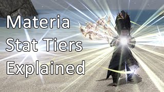 Materia Melding and Stat Tiers Explained  FFXIV Shadowbringers [upl. by Neehsar]