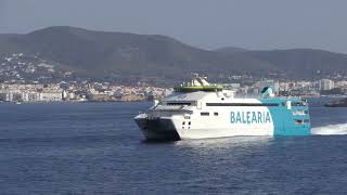 balearia ferry ibiza to formentera 2024 [upl. by Schaper]