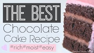 How to make the BEST Chocolate Cake  Peachy Bunny Bakes [upl. by Macdougall487]