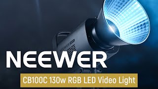 Introduing the NEEWER CB100C 130w RGB LED Video Light [upl. by Ardnalak]