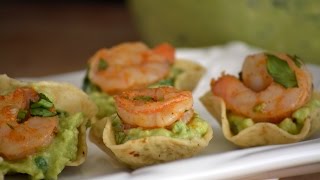 APERITIVO DE CAMARONES CON GUACAMOLE  Cómo Hacer Aperitivos  SyS [upl. by Llertram]