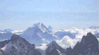 The Matterhorn as seen from LAguille Du Midi [upl. by Srevart]