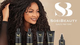 JGol LUXURY HAIR CARE BY SOSIBEAUTY [upl. by Rego]