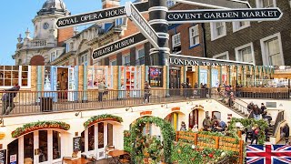 COVENT GARDEN LONDON A WORLDCLASS SHOPPING AND ENTERTAINMENT HUB [upl. by Leiru]