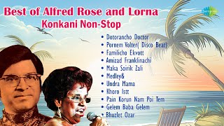 Best of Alfred Rose and Lorna Konkani NonStop  Dotorancho Doctor  Undra Mama  Konkani Songs [upl. by Ocirnor665]