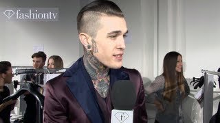 Diesel Black Gold Men FallWinter 20132014 BACKSTAGE  Milan Mens Fashion Week  FashionTV [upl. by Halihs]