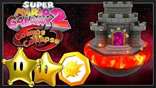 Super Mario Galaxy 2 Cosmos Collapse  Bowser Jrs Boom Bunker ALL STARS  COMET MEDAL [upl. by Archibaldo]